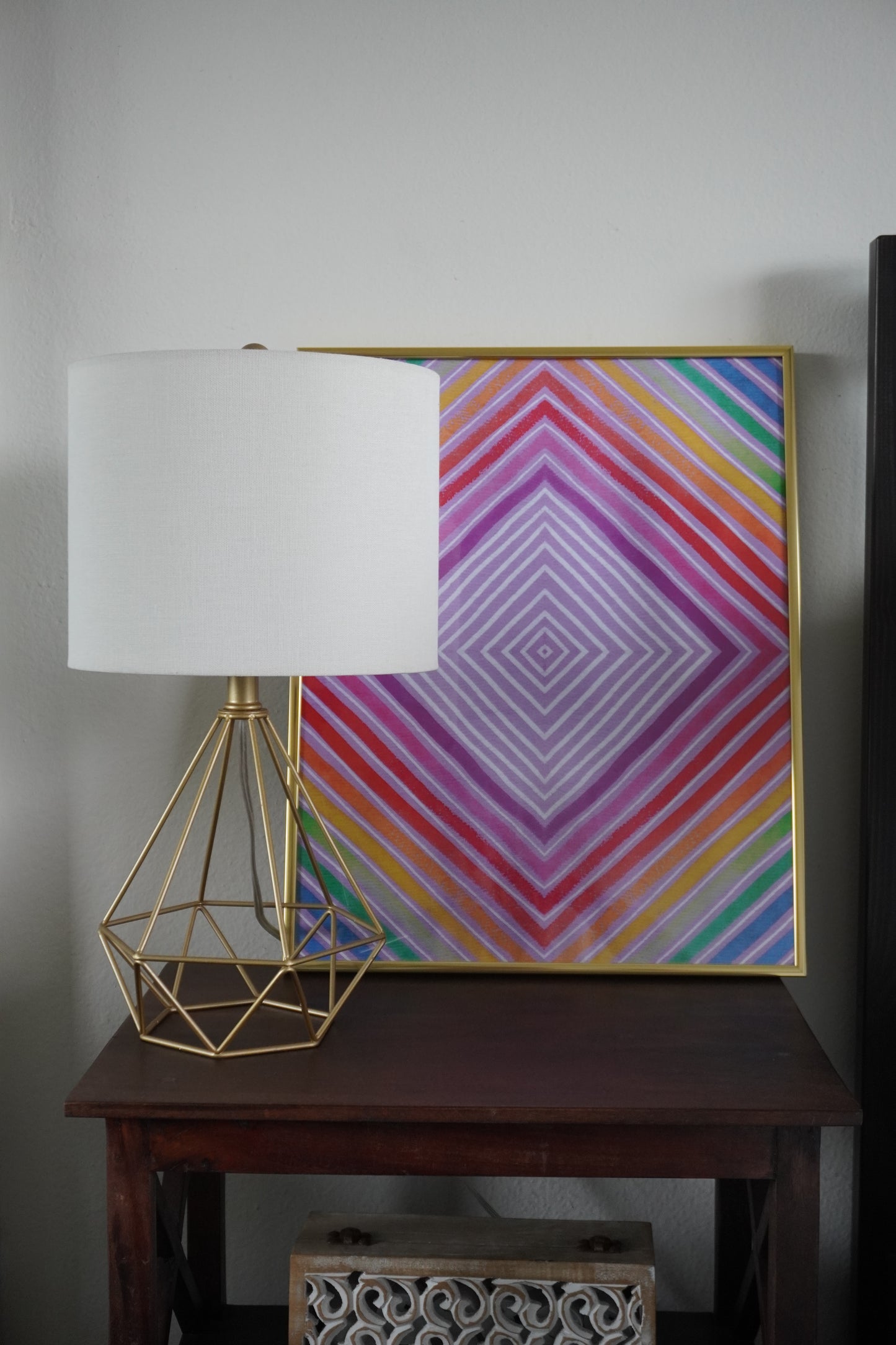 WATERCOLOR RAINBOW PRISM- Museum Quality Matte Paper Poster